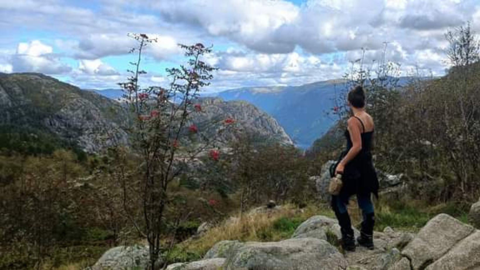 Wendy Senang Preikestolen Norway